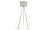 Opviq Lámpara de Pie AYD-1208 Beige y Crema